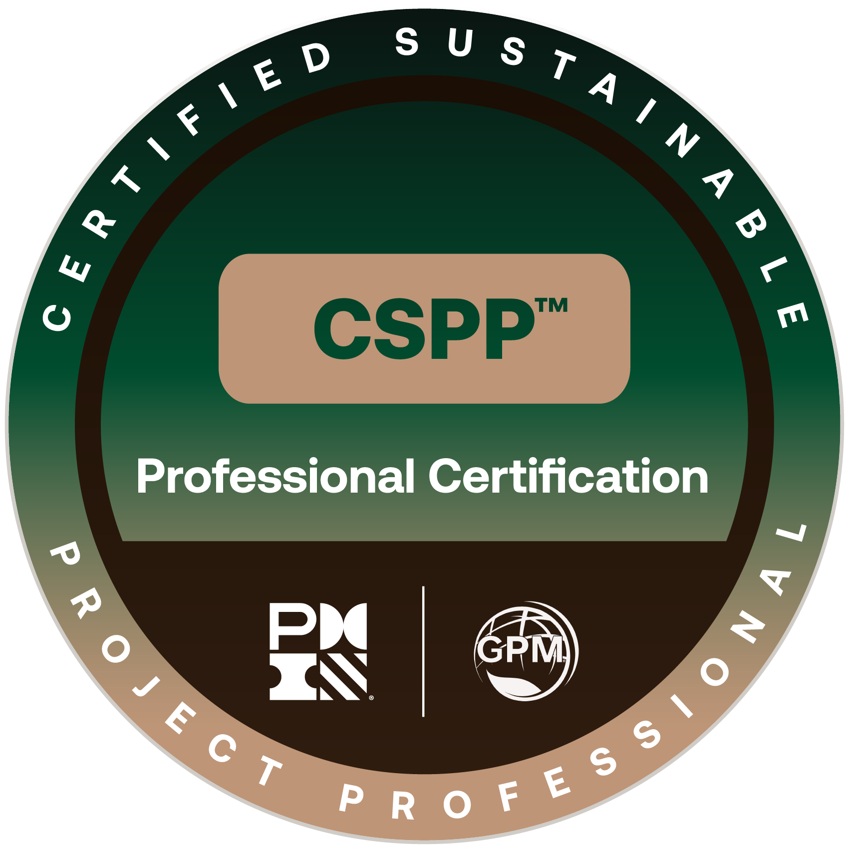 Certified Sustainable Project Professional (CSPP)™ badge